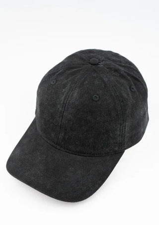 Cap Hudson I 6-panel cap in twill fabric with acid wash 100% cotton