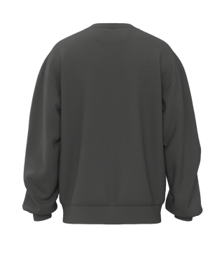 Crewneck Hudson I Oversized fit sweatshirt washed effect 350 gr