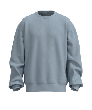 Crewneck Hudson I Oversized fit sweatshirt washed effect 350 gr