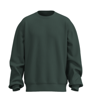 Crewneck Hudson I Oversized fit sweatshirt washed effect 350 gr