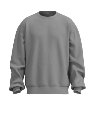 Crewneck Hudson I Oversized fit sweatshirt washed effect 350 gr