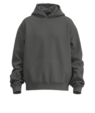 Hudson I Hoodie oversized washed effect french terry 350 gr