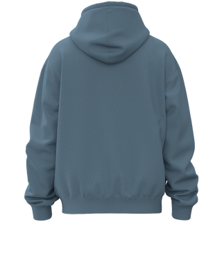 Hudson I Hoodie oversized washed effect french terry 350 gr
