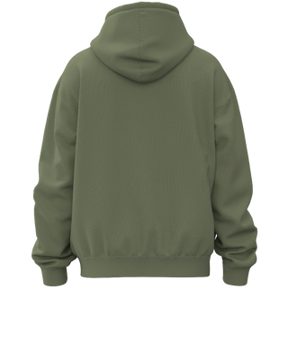Hudson I Hoodie oversized washed effect french terry 350 gr