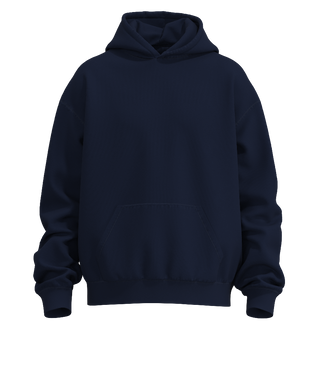Hudson I Hoodie oversized washed effect french terry 350 gr