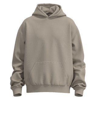 Hudson I Hoodie oversized washed effect french terry 350 gr